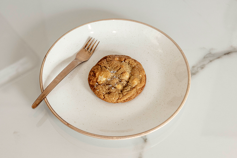 White Chocolate Hazelnut Cookie