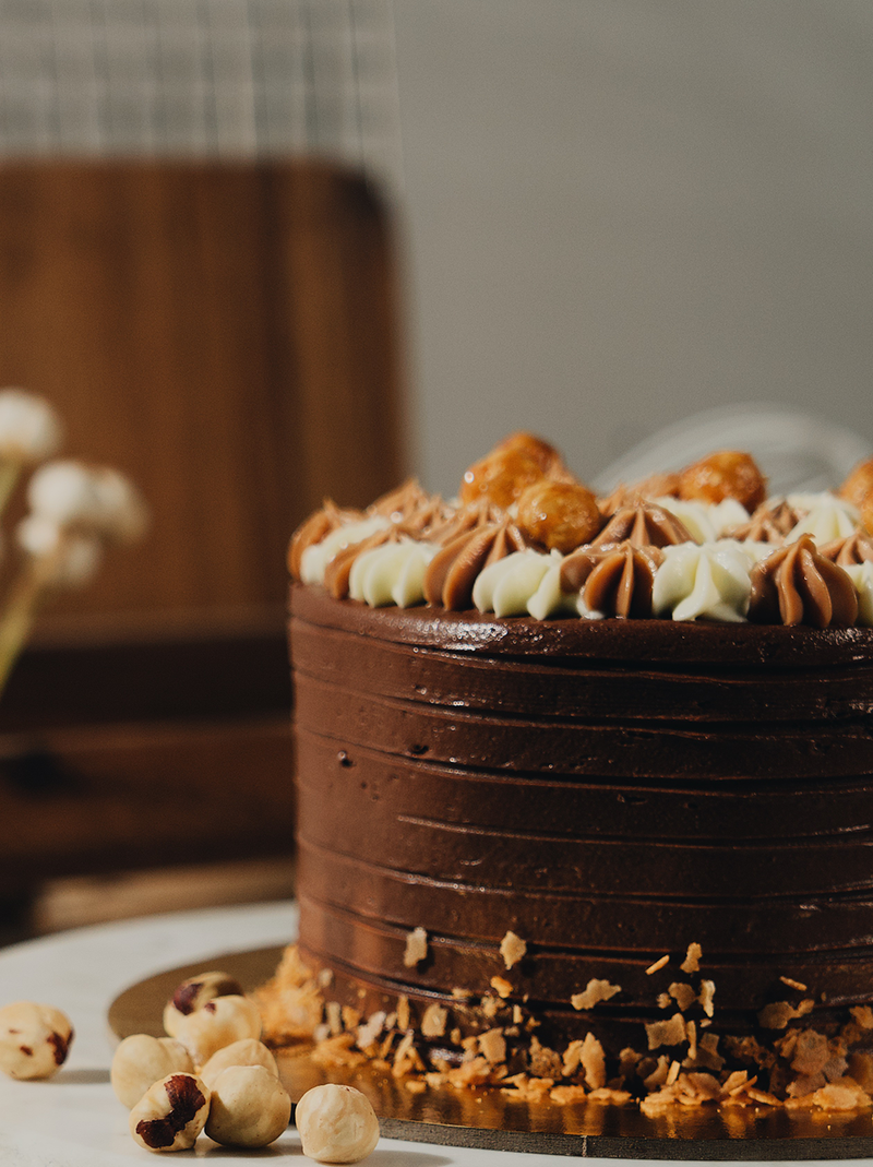 Mini Crunchy Choco Whole Cake