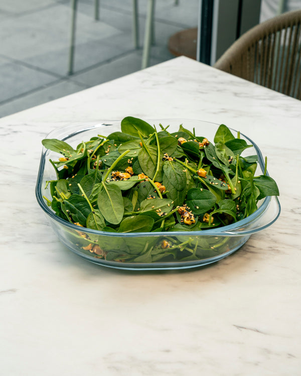 Baby Spinach and Corn Salad