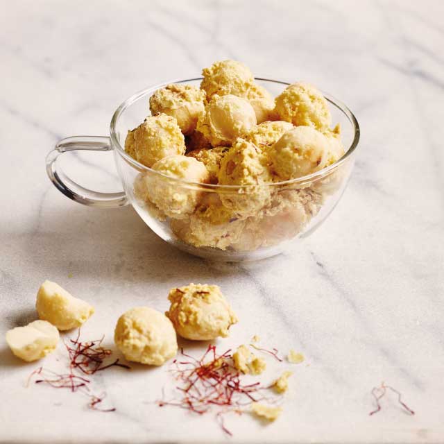 Saffron Macadamia Nuts