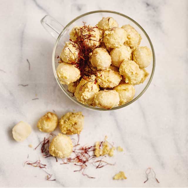 Saffron Macadamia Nuts